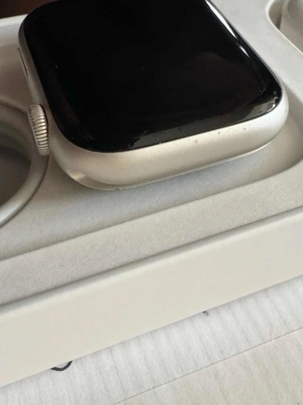 Apple Watch Series 7 | 45 mm | Starlight Casing with English Lavender Watchbands